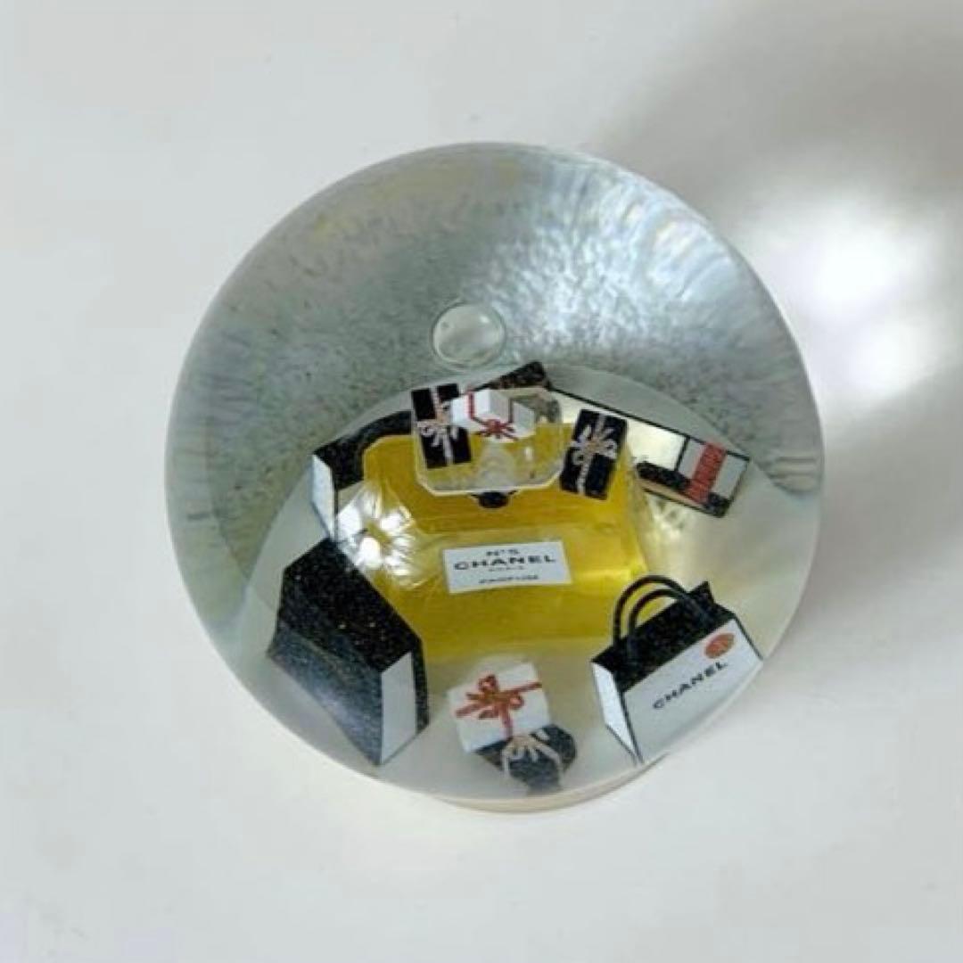 未使用品CHANELシャネル スノードーム 2021 ノベルティ ホリデー限定