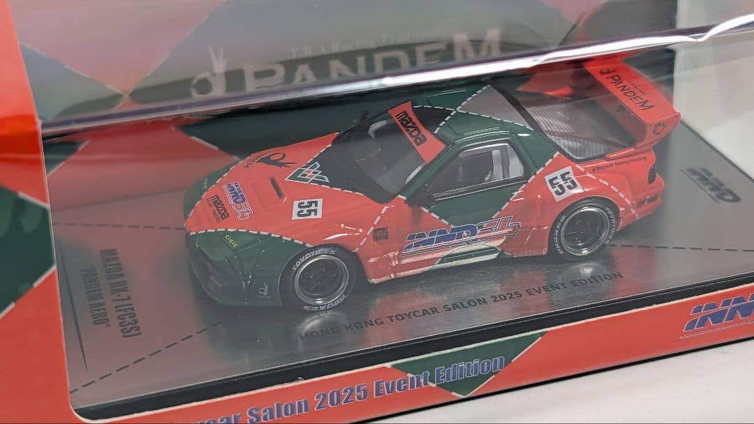 香港トイカーサロン2025限定 inno64 マツダ RX-7 FC3S