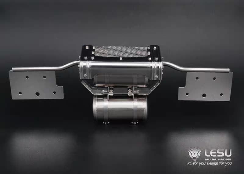■LESU ステンレス ガスタンク付 テールビームキット 縞板欠品 G-6200
