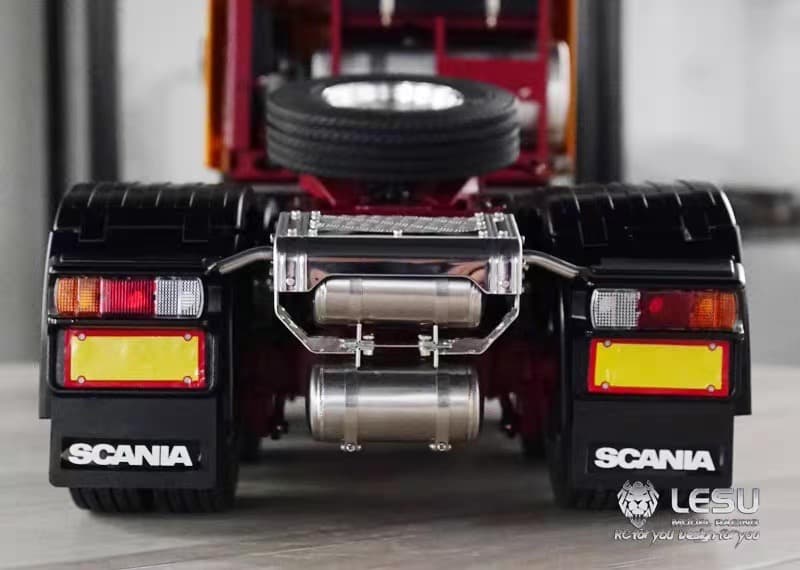 ■LESU ステンレス ガスタンク付 テールビームキット 縞板欠品 G-6200