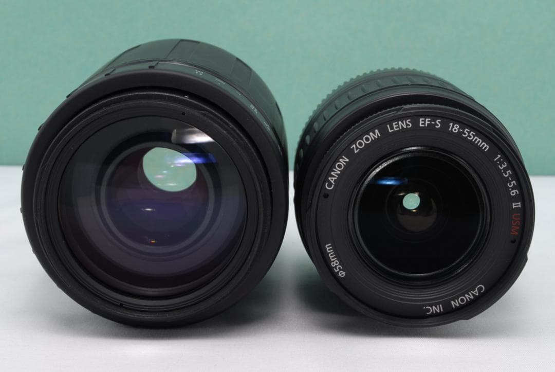 ☘️新生活応援✨️ Canon Kiss X2 一眼レフ 望遠 Wレンズセット