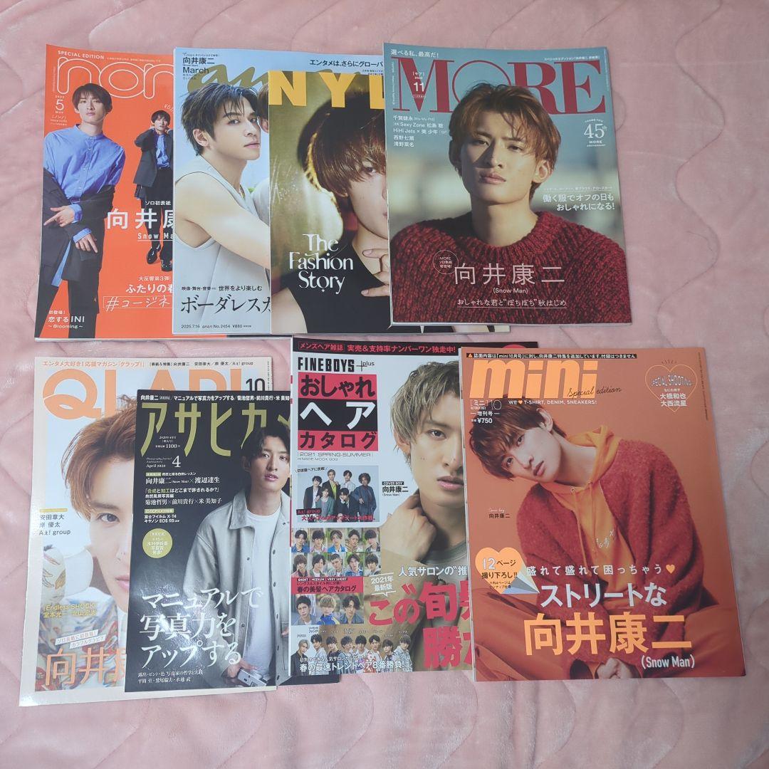 Man 向井康二 雑誌