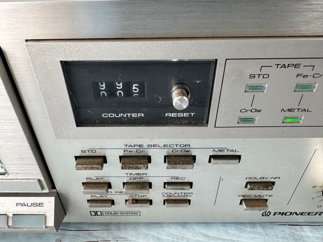 パイオニアステレオカセットデッキ「CT-520」(H16)