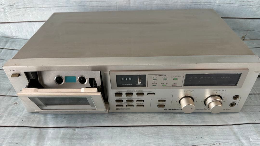 パイオニアステレオカセットデッキ「CT-520」(H16)