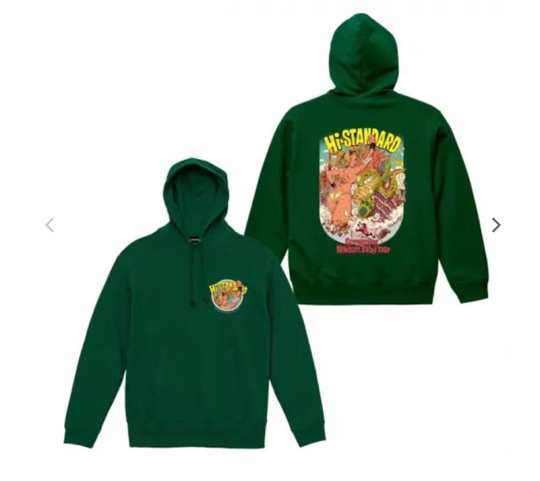 Hi-STANDARD SNB RJB HOODIE（GREEN）　XXL