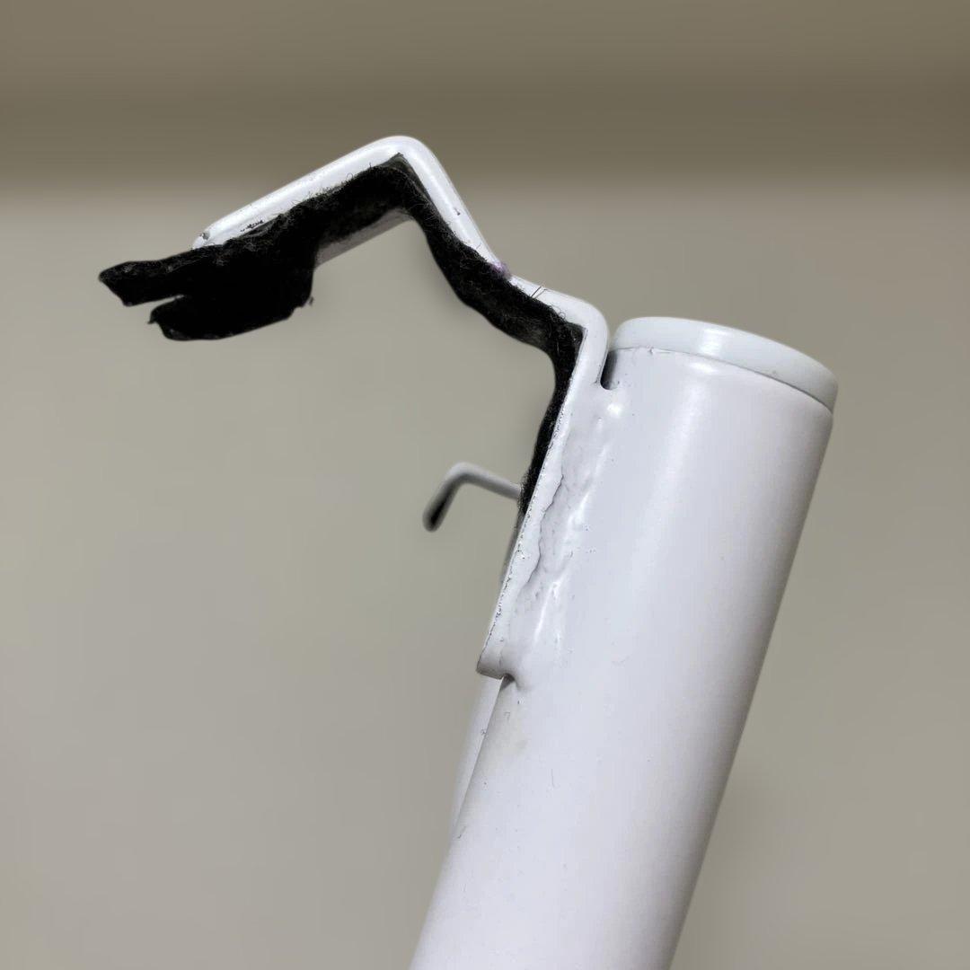 ニトリ　ロフトベッド スチール製　ホワイトHB001WH