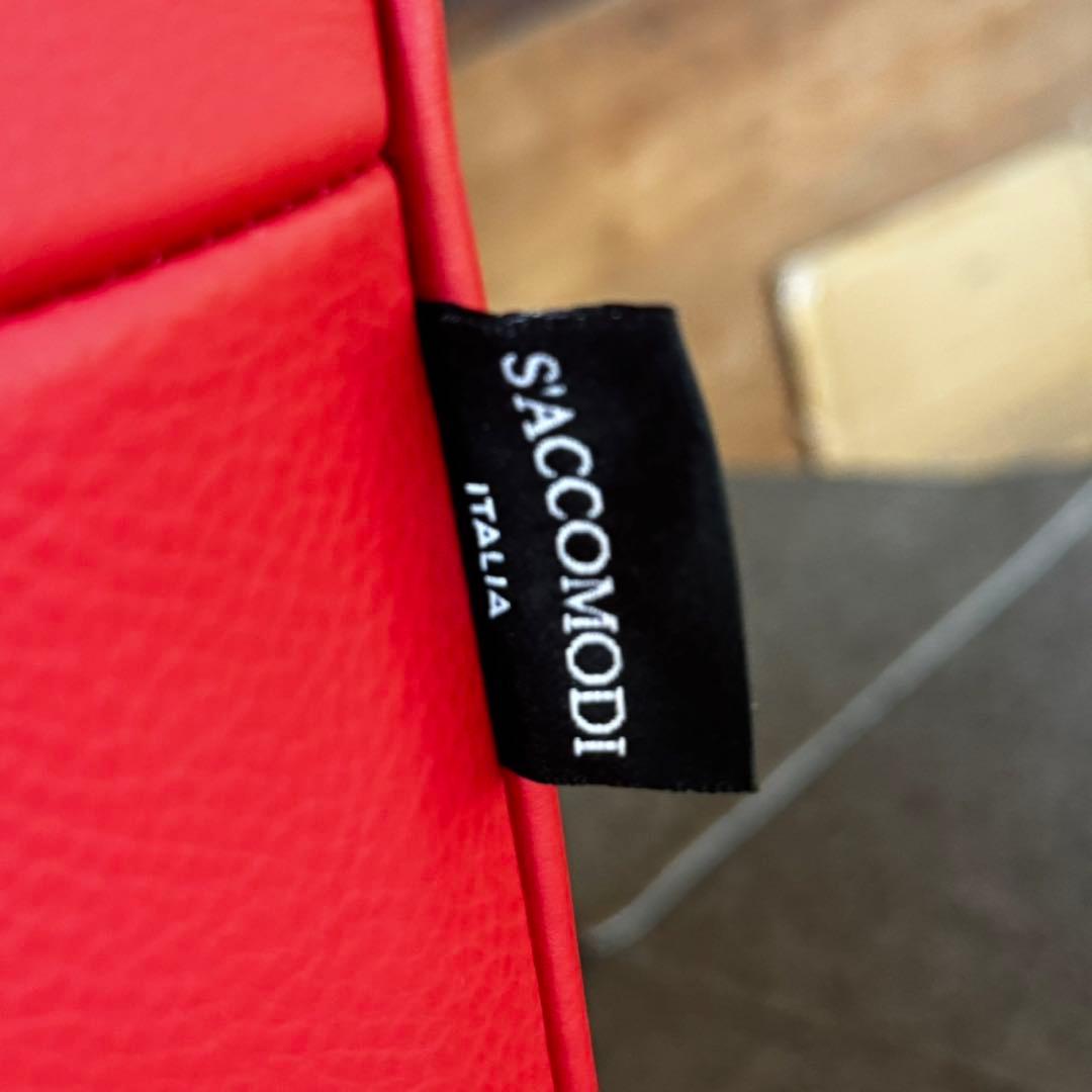 設置取付まで無料✨サコモディ イタリア製 1人掛けソファ 本革レザー インテリア