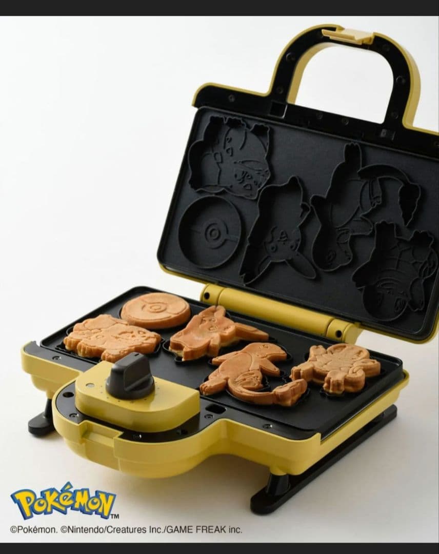 新品　BRUNO　ブルーノ　ポケモン　ホットサンドメーカーダブル