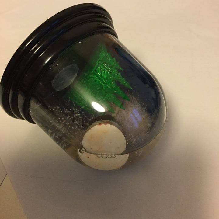 奈良美智Dreaming in the Fountain-2001 スノードーム