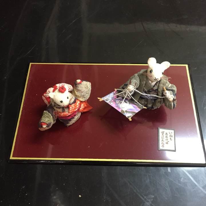 人形   ちりめん  ハンドメイド