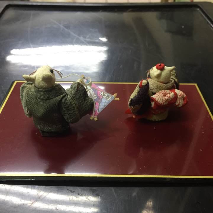 人形   ちりめん  ハンドメイド