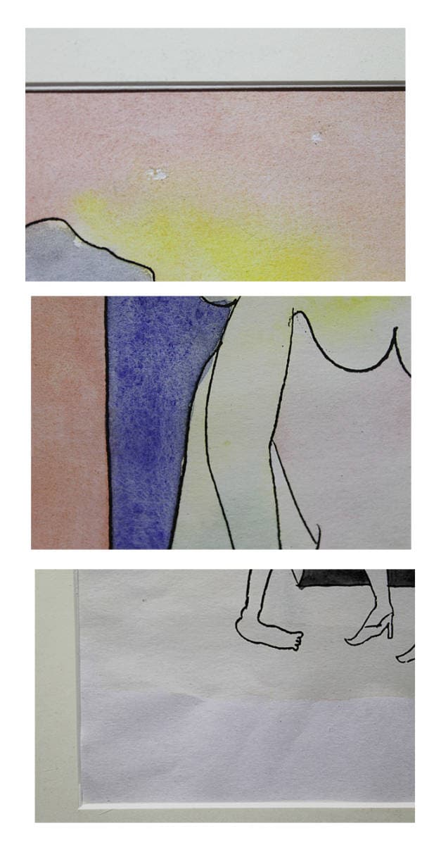 池田満寿夫【男と女】リトグラフ 水彩 刷込みサイン 真作保証有り