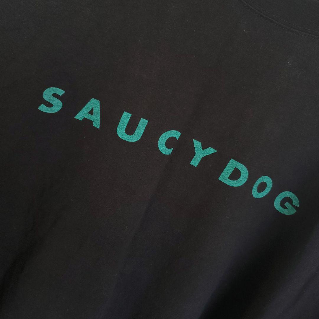 Saucy Dog サウシードッグ ロンT ライブ バンドT ロンt 黒