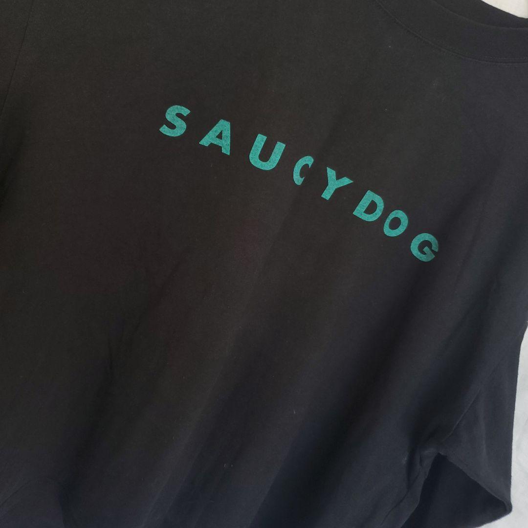 Saucy Dog サウシードッグ ロンT ライブ バンドT ロンt 黒