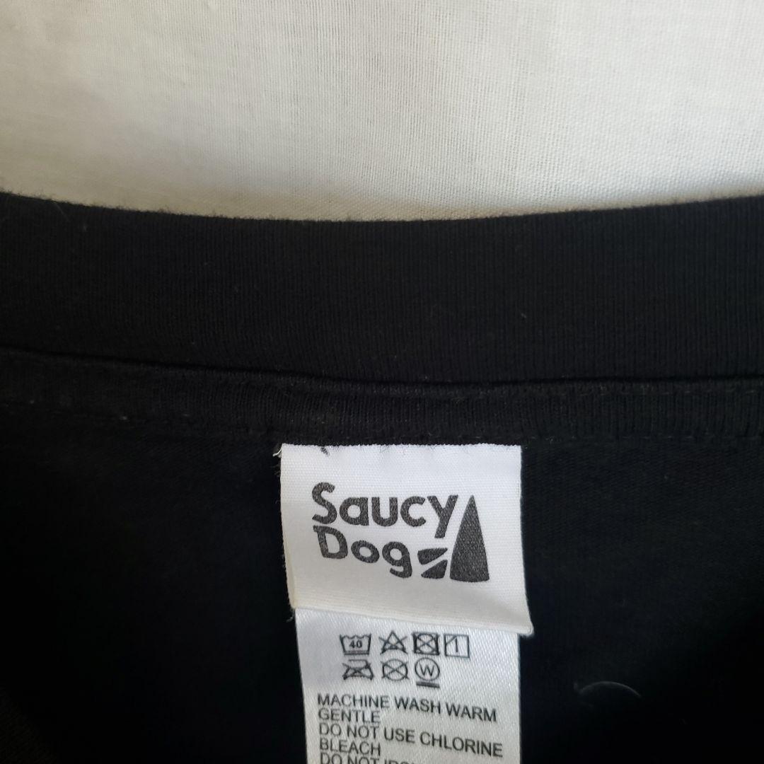 Saucy Dog サウシードッグ ロンT ライブ バンドT ロンt 黒