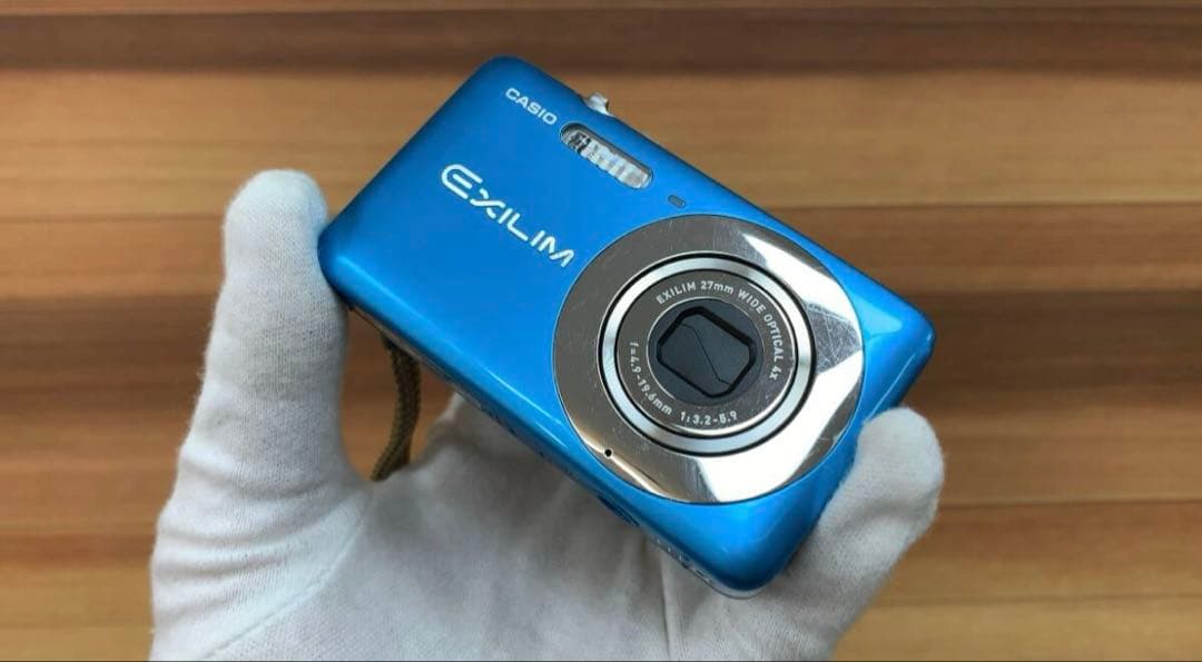 CASIO EXILIM EX-Z800 コンパクトデジタルカメラ ブルー