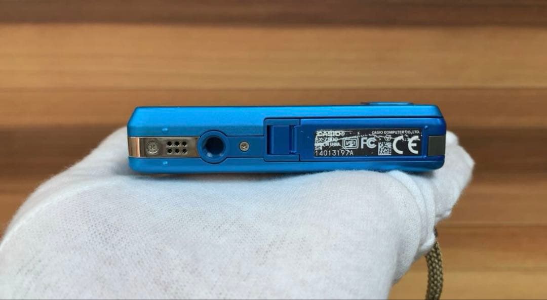 CASIO EXILIM EX-Z800 コンパクトデジタルカメラ ブルー