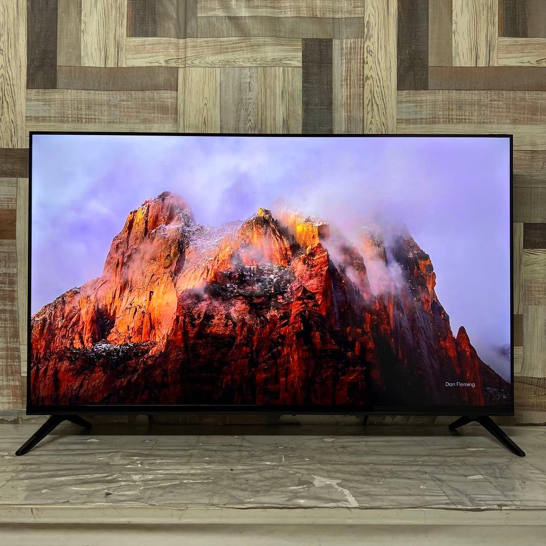 全国送料込❣️2年前購入ティーズネット50型4Kチューナーレステレビネット動画視聴