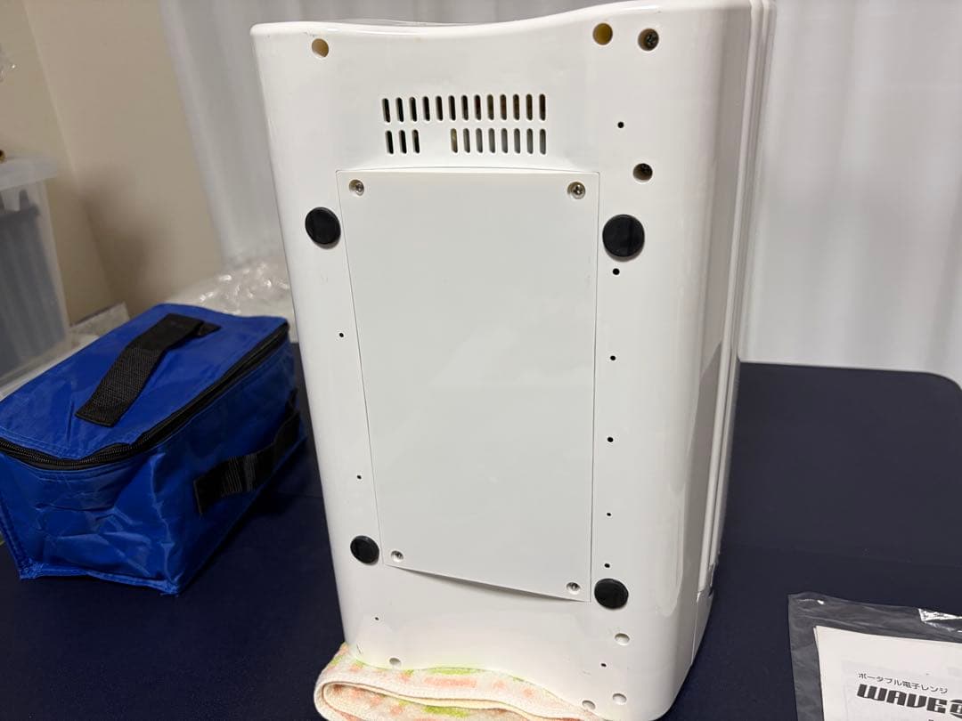 ポータブル電子レンジ ウェーブボックス wave box ac 美品