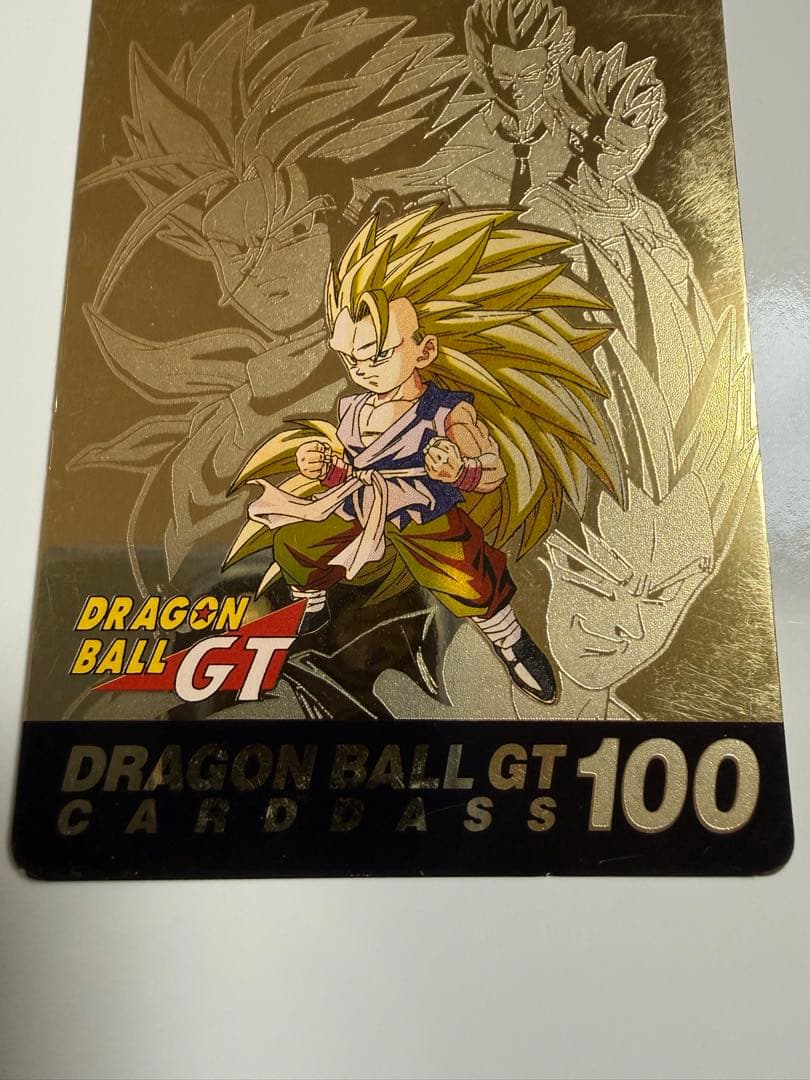 ドラゴンボールGT カードダス　100SUPER SAIYANS 127孫悟空