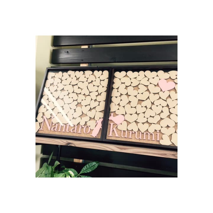 ハートドロップス「Dears Assort Duet」ブラウン