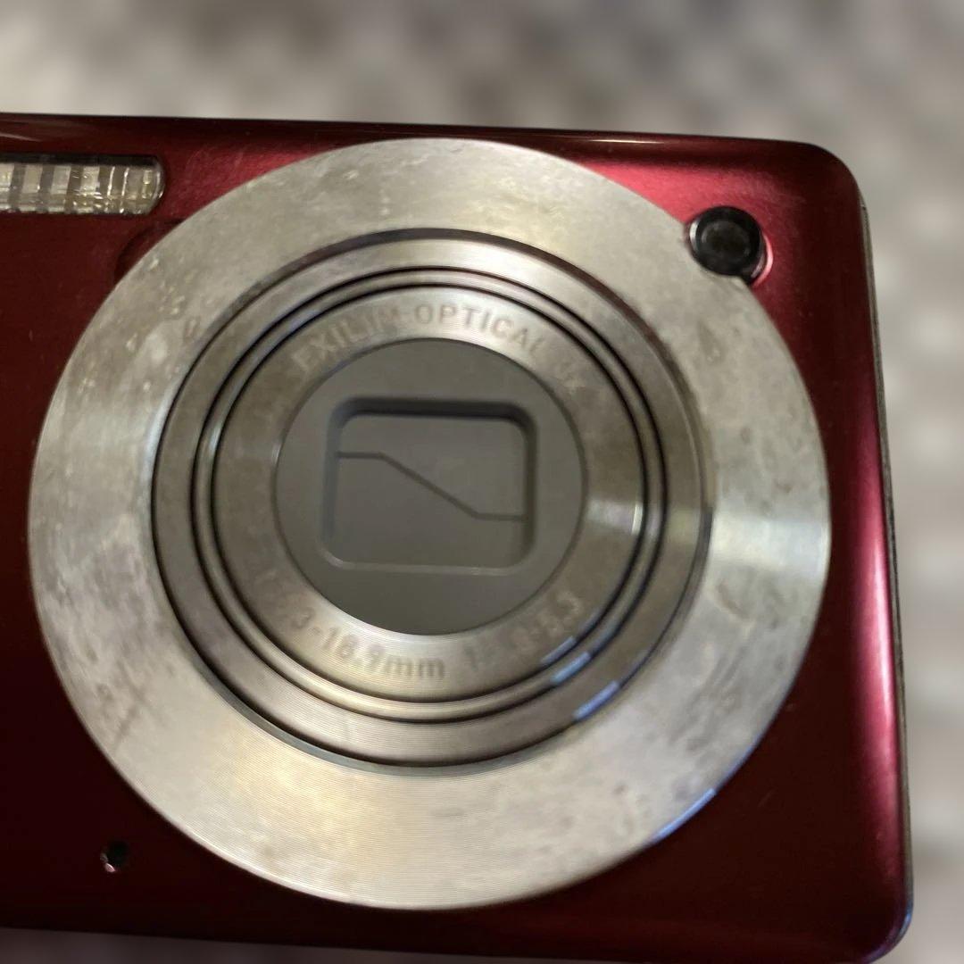 【CASIO 】EXILIM EX-S１０デジタルカメラ レッド コンパクト