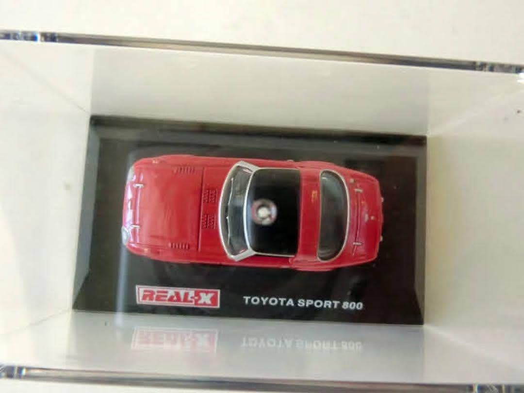 TOYOTA トヨタSPORT800 ミニカー ケース付き