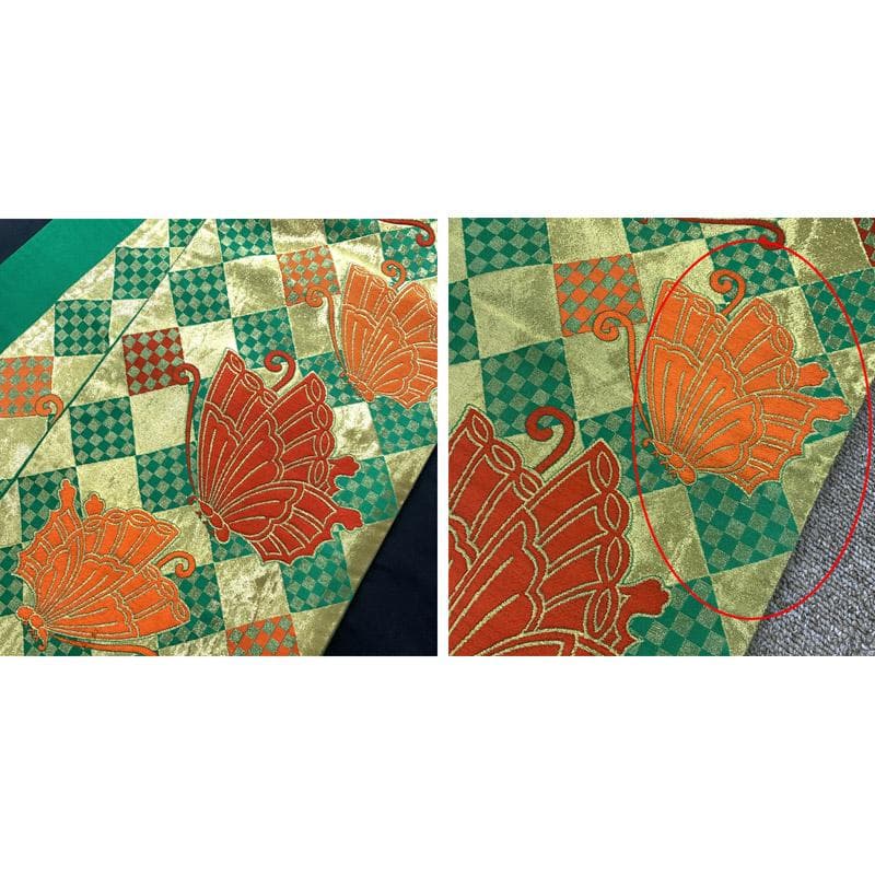 510ag6■七五三 七歳 女児 着物&袋帯&長襦袢 トールサイズ■美品