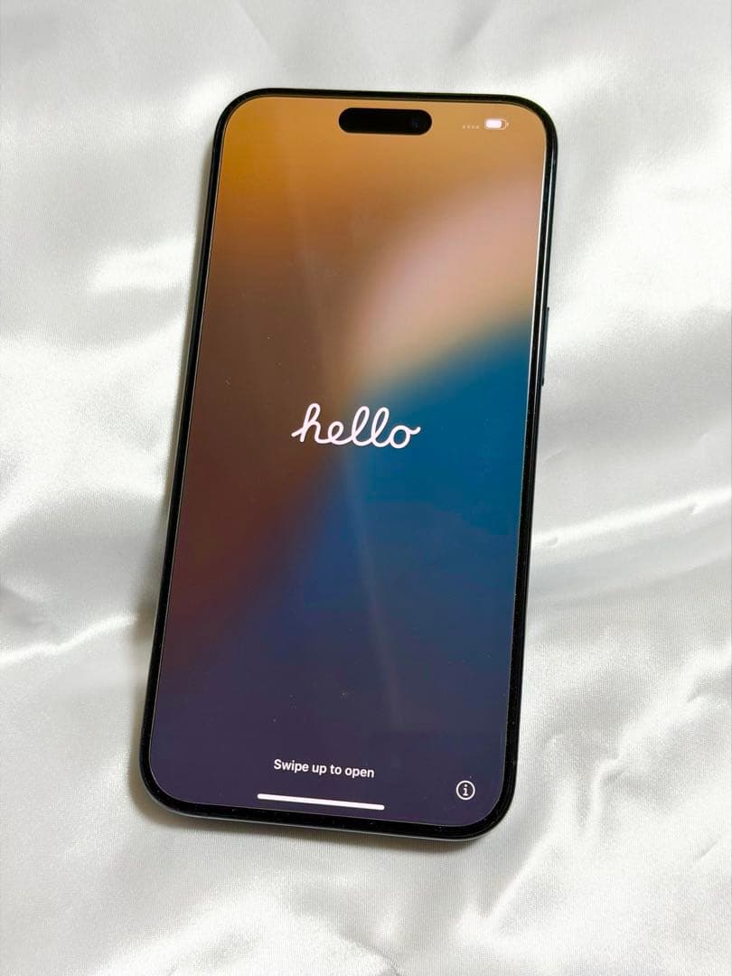 【極美品】iPhone 15 Pro MAX ブルーチタニウム 512GB