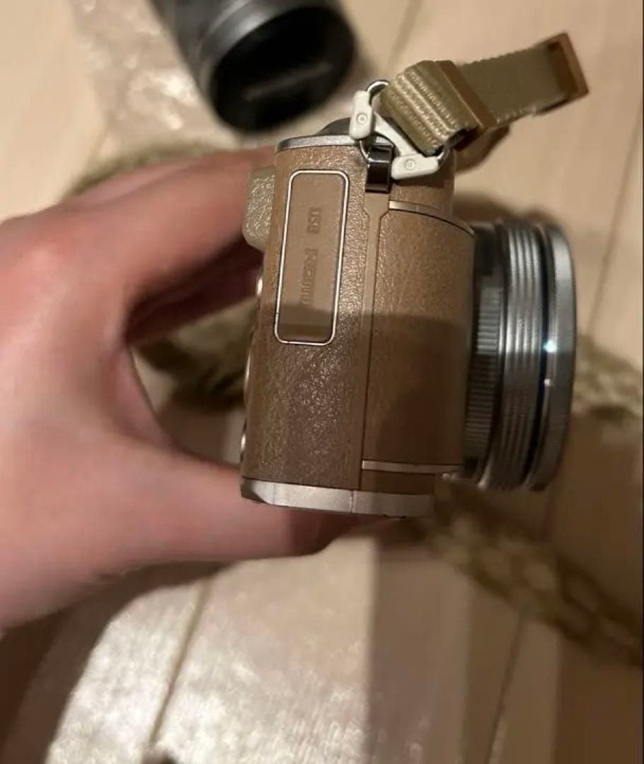 【値下げ美品】olympas pen E-PL9 ブラウン ダブルズームキット