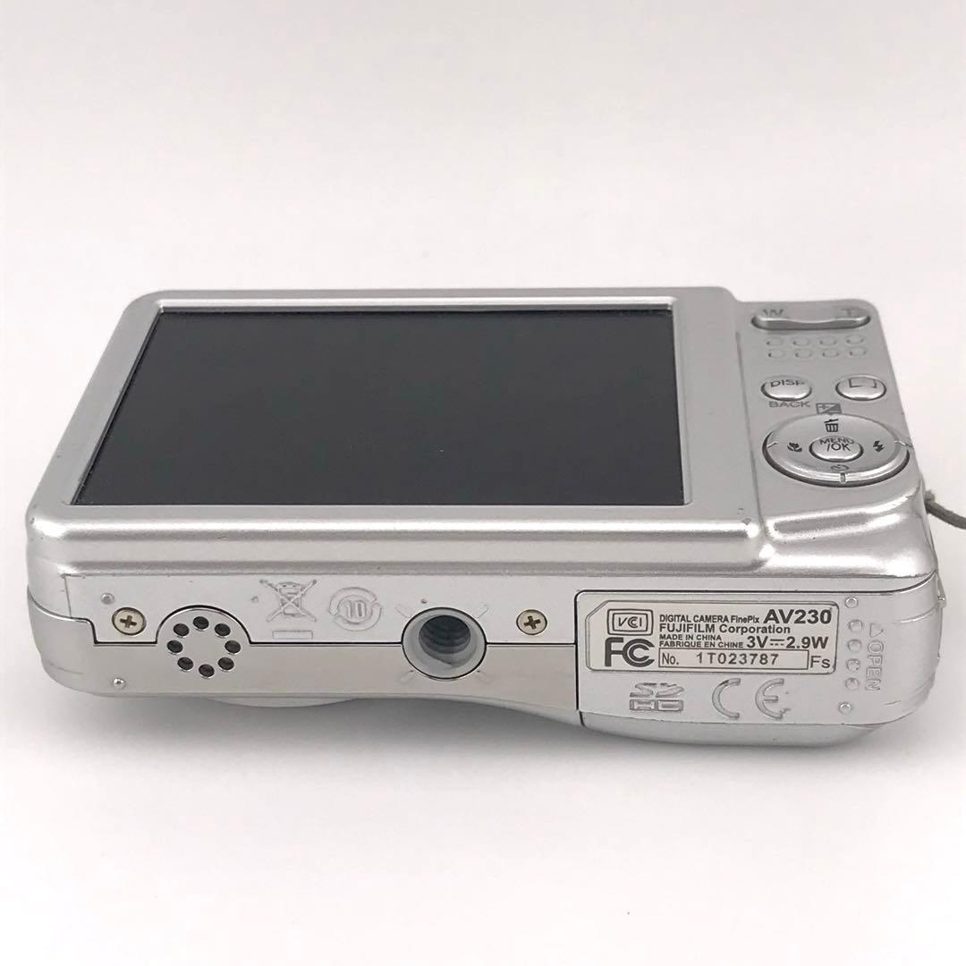 【SDカード、リーダー付】FUJIFILM FINEPIX AV230