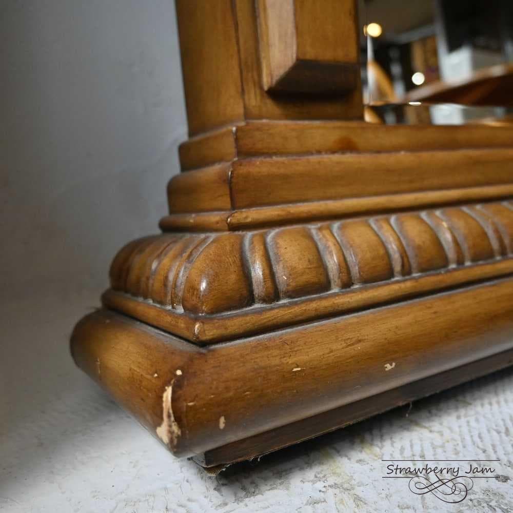 N-6 フランスアンティーク ミラー 剥離家具 姿見 全身鏡 ミラー ブロカント
