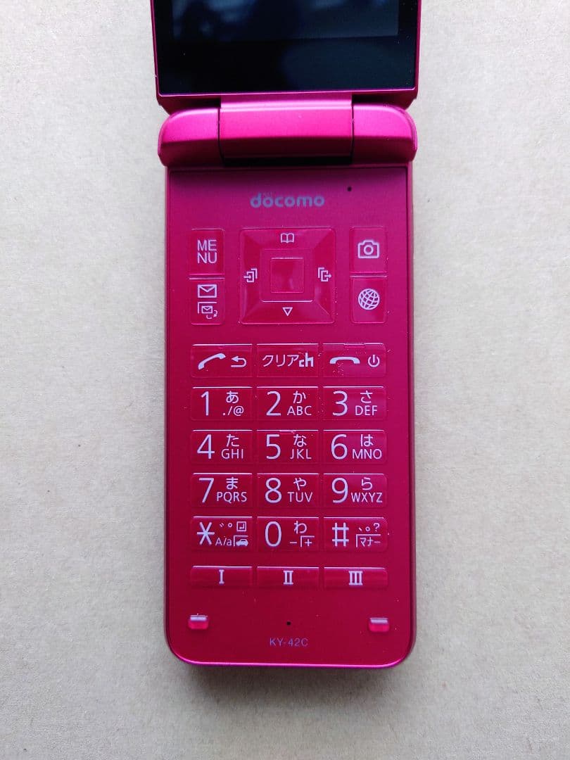 docomo DIGNO KY-42C ピンク 本体