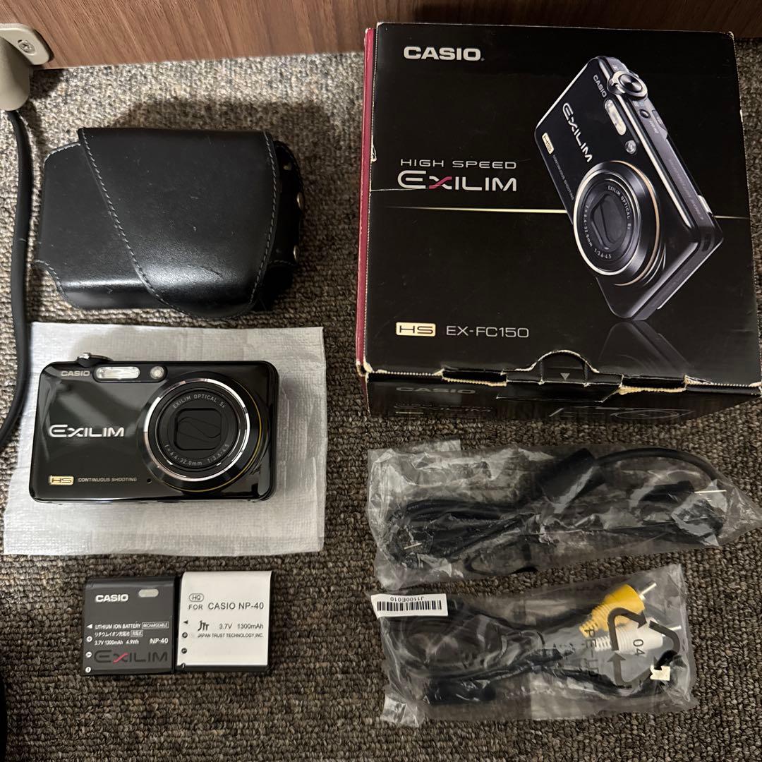 CASIO EXILIM EX-FC150 ブラック