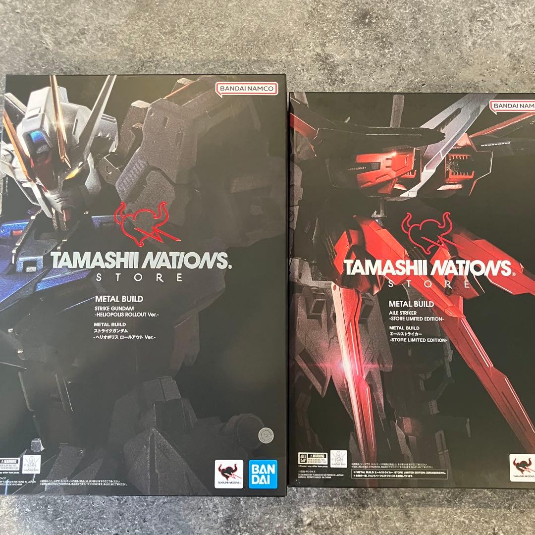 【完品・美品】L BUILD　ストライクガンダム&エールストライカー