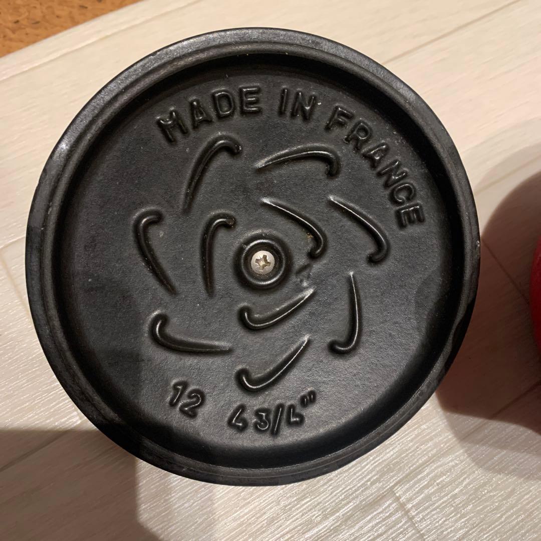 ストウブ staub ラ・ココット de GOHAN 赤 S 12cm