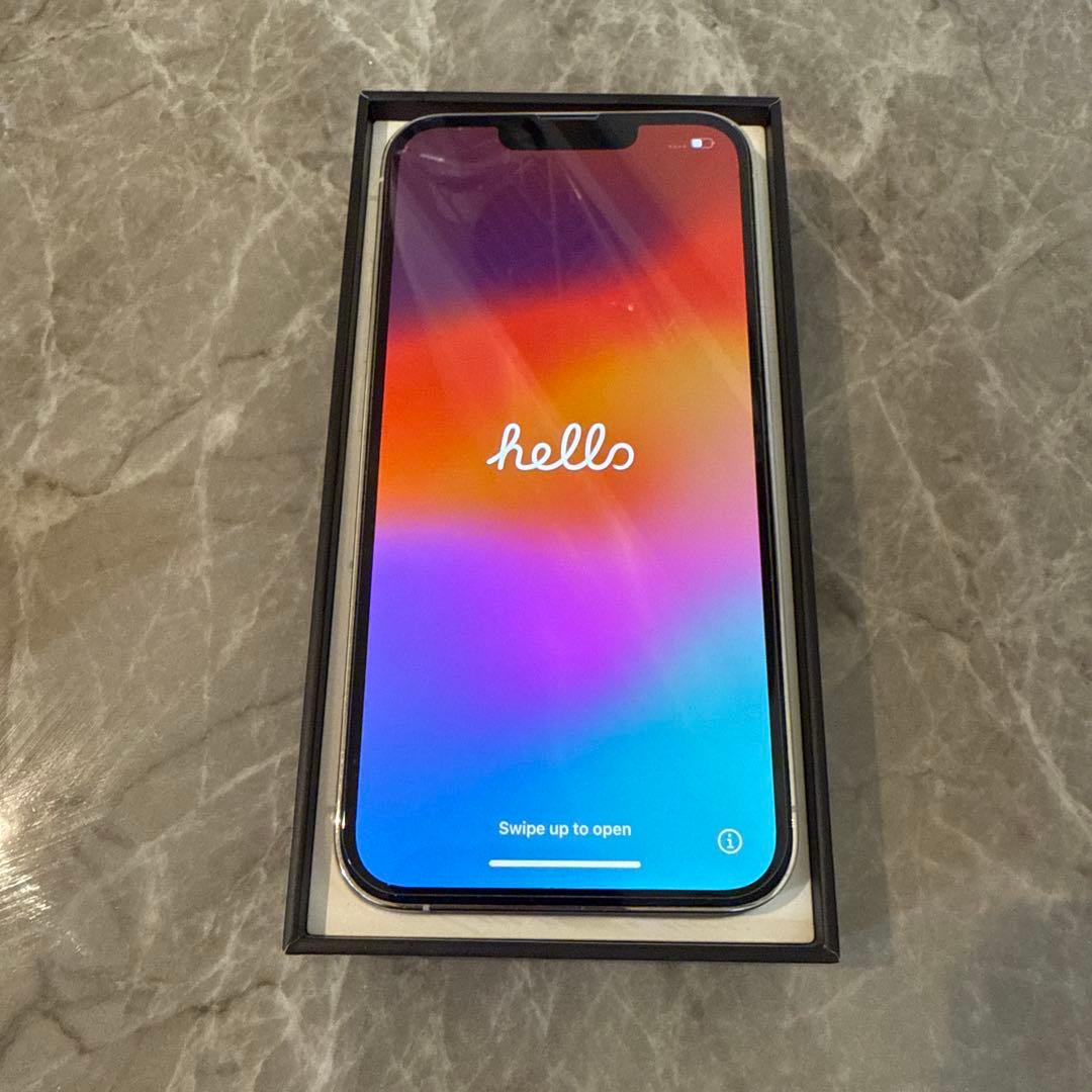 【付属品完備】iPhone13pro_128GB_シルバー動作良好