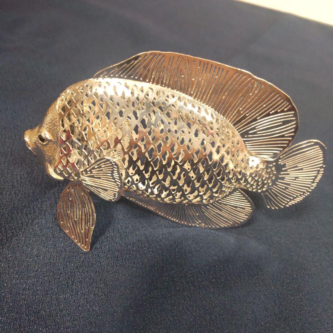 クリストフル リュミエール コレクション　 魚 シルバー フィッシュ 置物