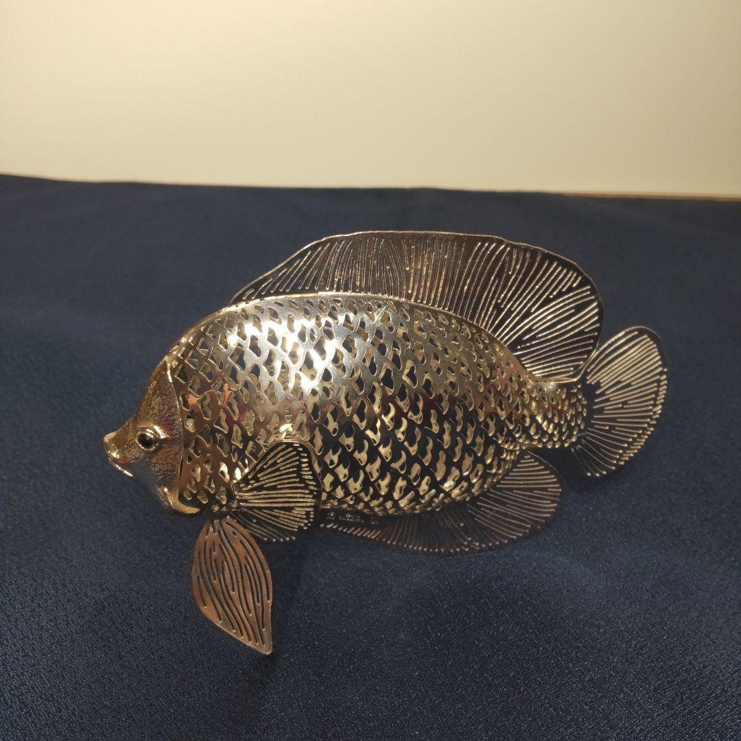 クリストフル リュミエール コレクション　 魚 シルバー フィッシュ 置物