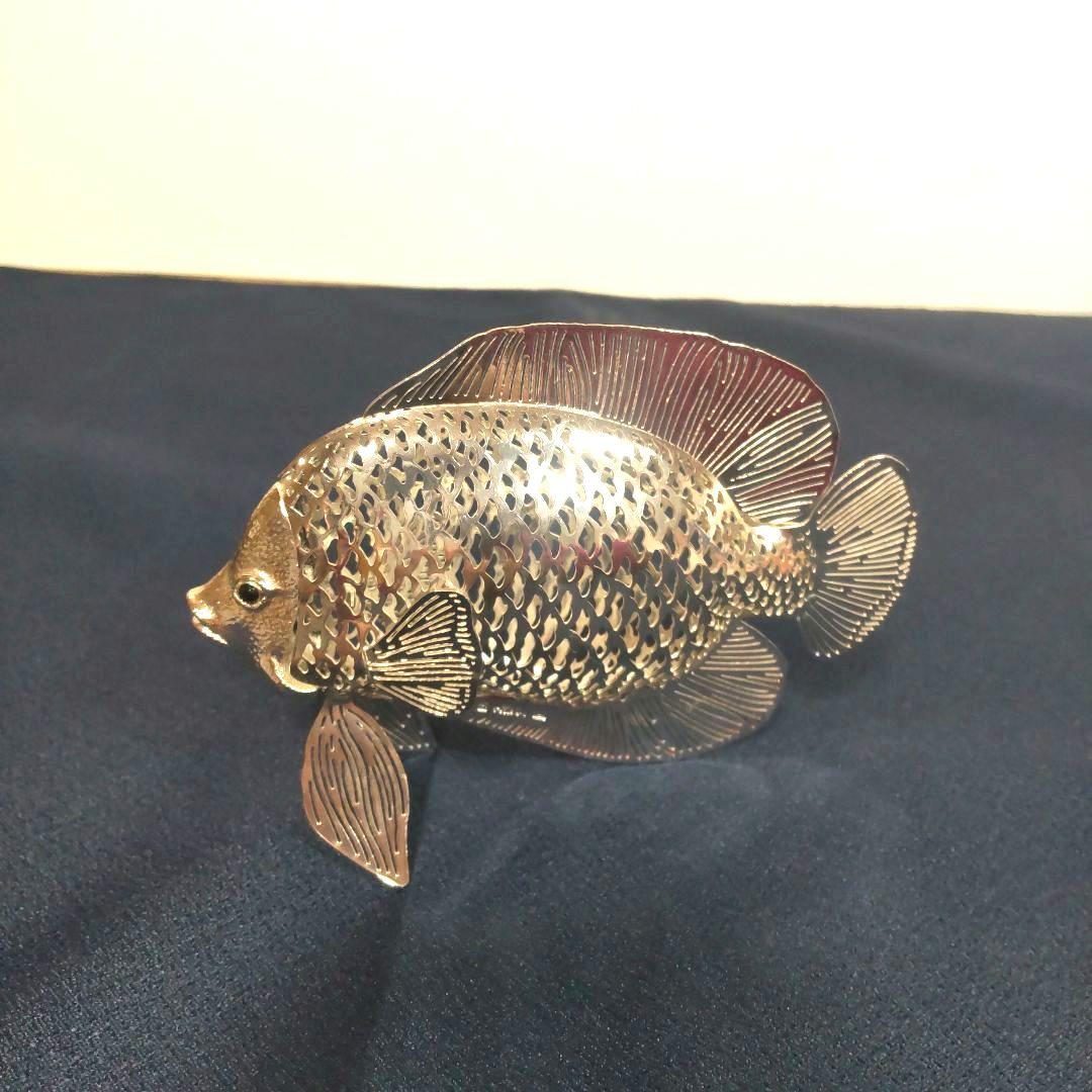 クリストフル リュミエール コレクション　 魚 シルバー フィッシュ 置物
