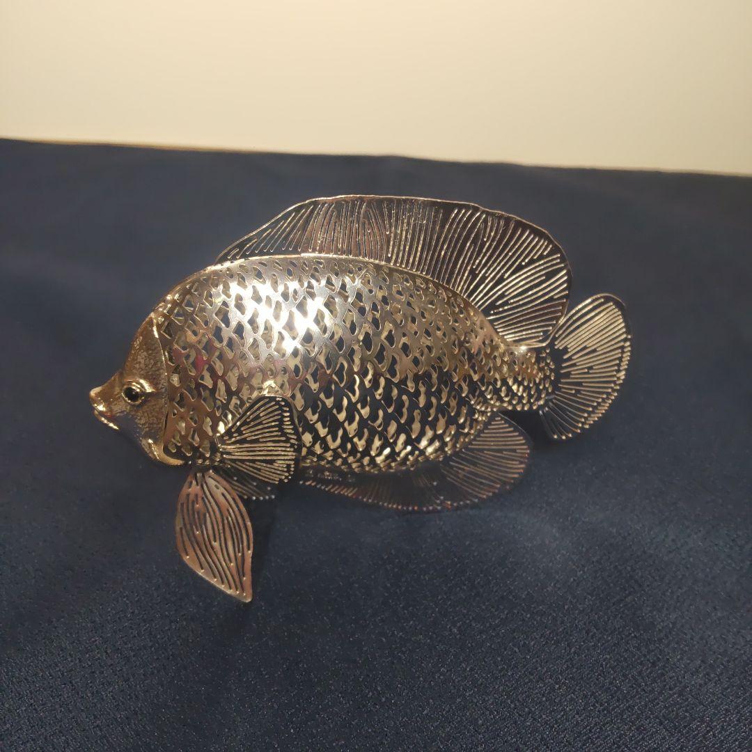 クリストフル リュミエール コレクション　 魚 シルバー フィッシュ 置物