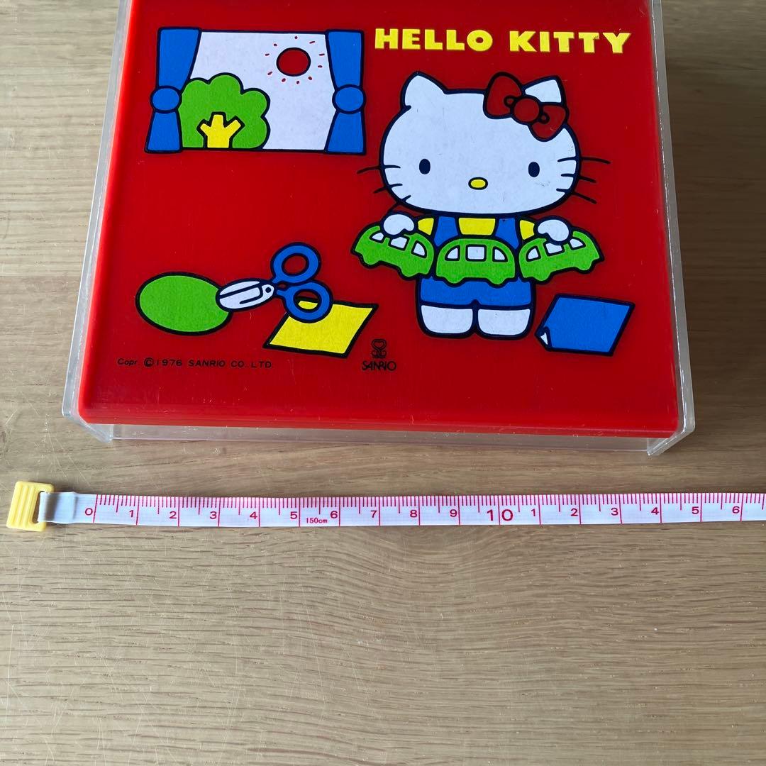 サンリオ ハローキティ メモボックス メモ付き昭和レトロ　缶2点セット