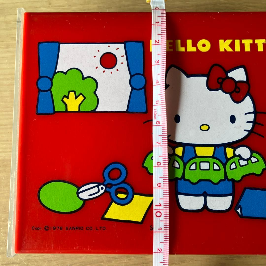 サンリオ ハローキティ メモボックス メモ付き昭和レトロ　缶2点セット