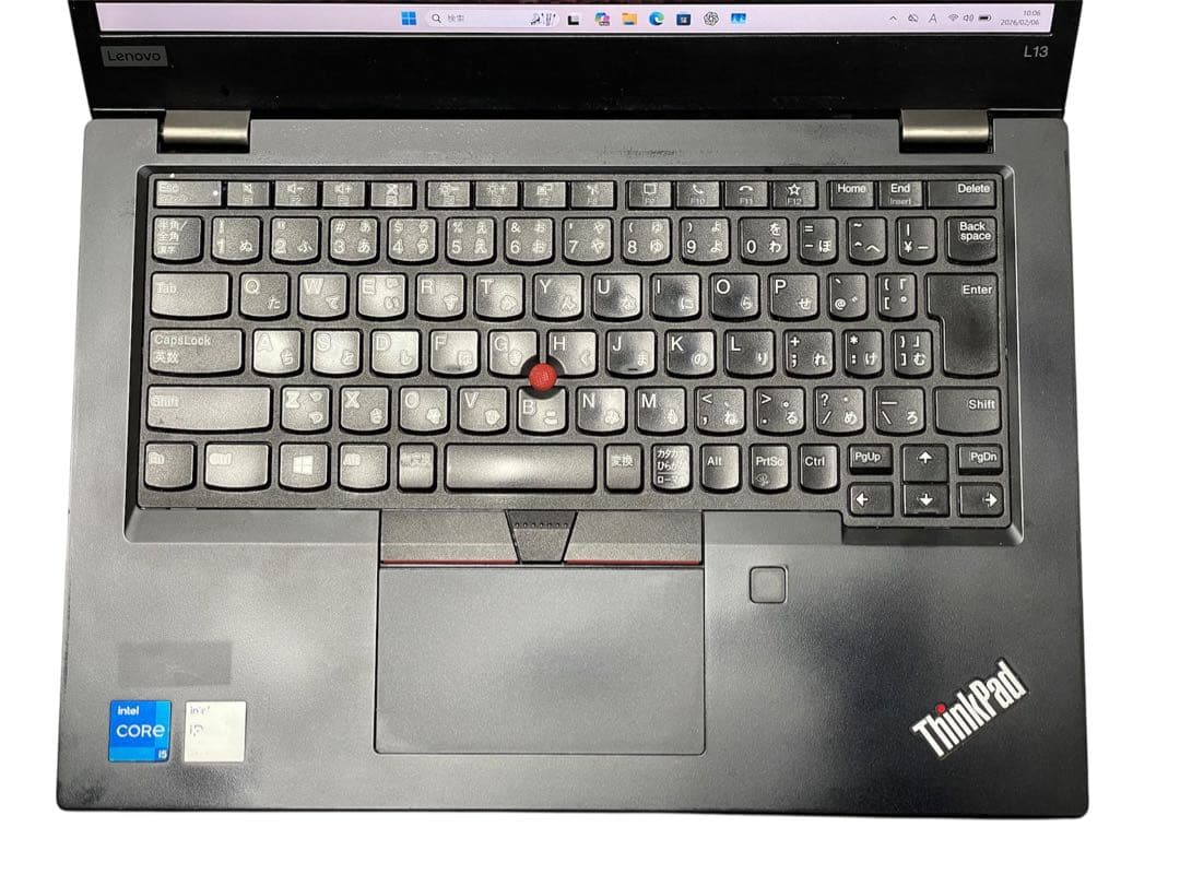 【超小型13.3型】Lenovo ThinkPad L13 Gen2 爆速SSD