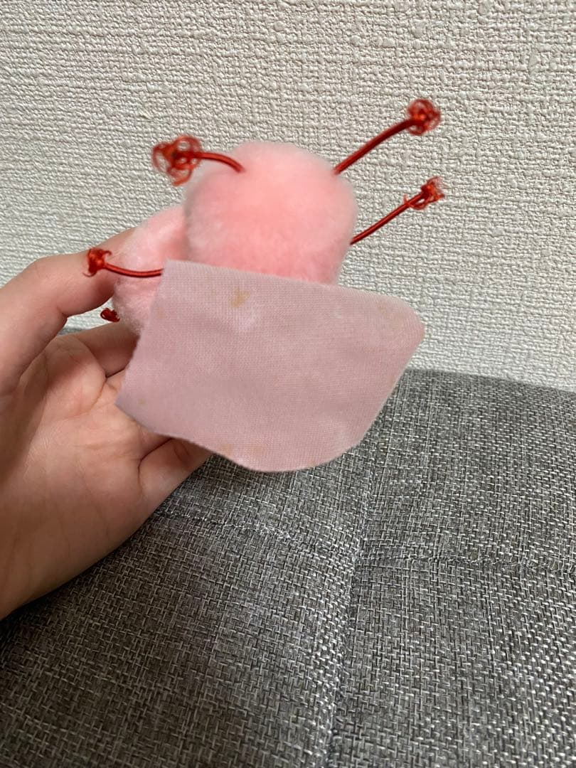 のりピーマン ぬいぐるみ マスコット 昭和レトロ のりピー 酒井法子 吸盤付き