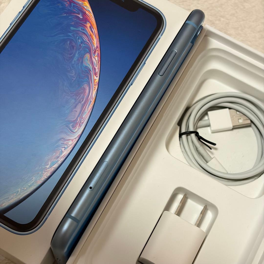 Apple iPhone XR ブルー 64GB SIMフリー