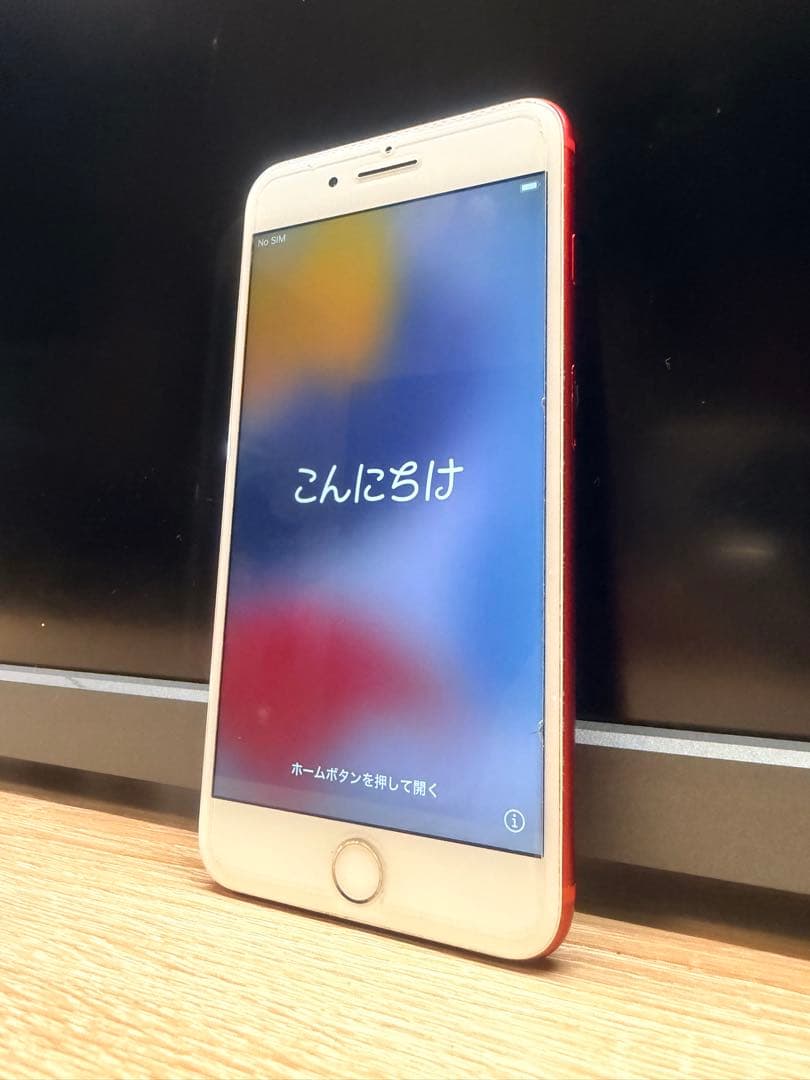 iPhone 7Plus 128GB 本体 レッド バッテリー94%