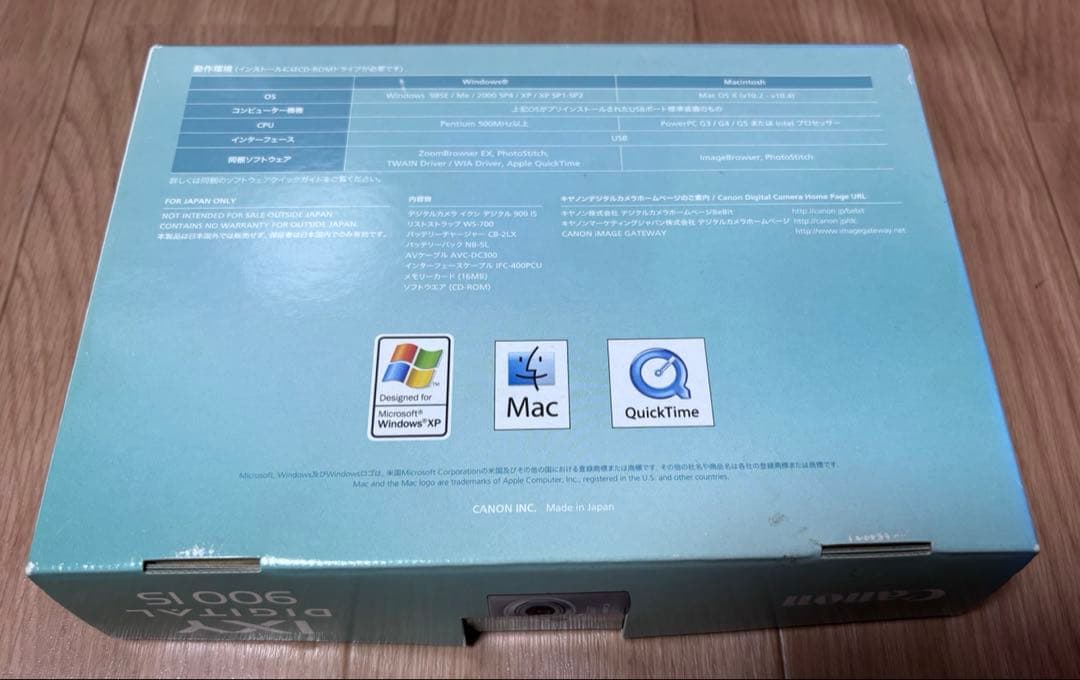 Canon IXY DIGITAL 900 IS シルバー 動作確認済