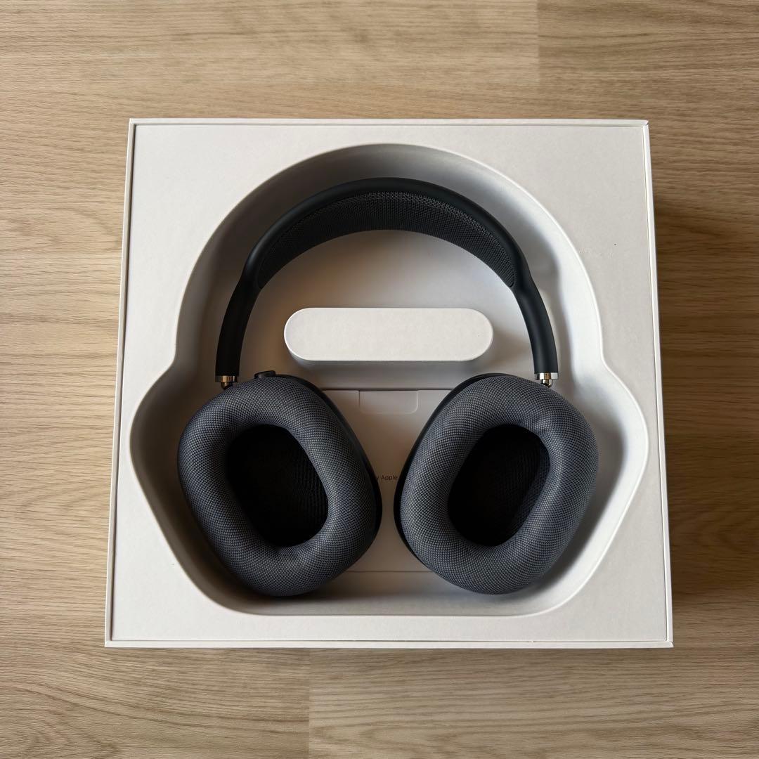 美品　Apple AirPods Max ミッドナイト2027年２月まで限定保証