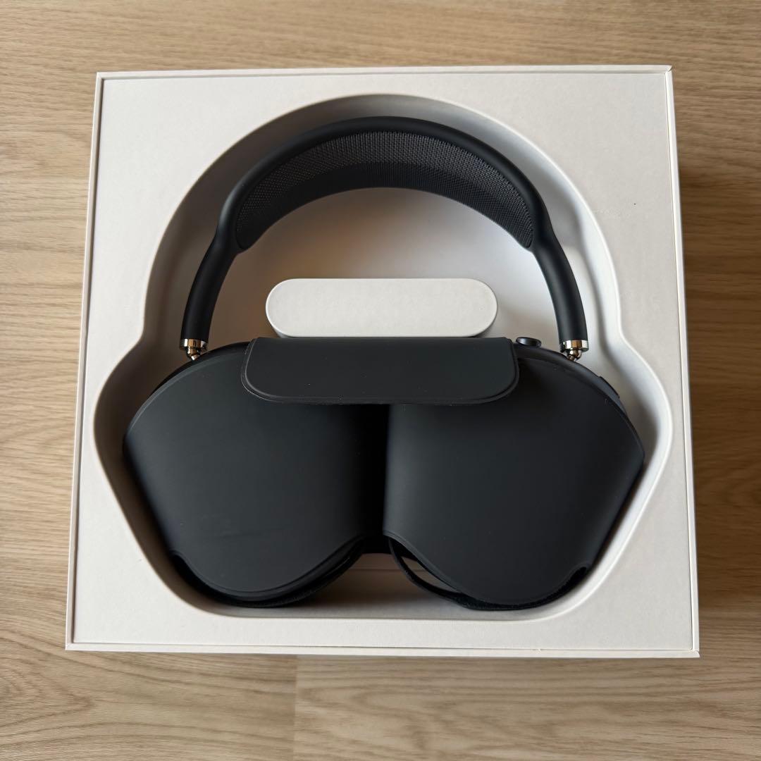 美品　Apple AirPods Max ミッドナイト2027年２月まで限定保証